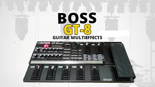 Boss GT-8 Guitar Multieffects Demo (Sound Walkthrough)