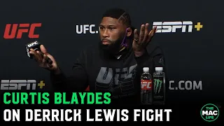 Curtis Blaydes: 'I don’t think you associate Derrick Lewis and cardio together'
