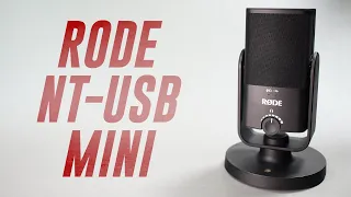 Rode NT-USB Mini Review / Test (Compared to Rode NT-USB, Blue Yeti, and More)