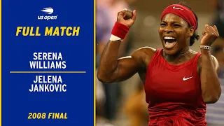 Serena Williams vs. Jelana Jankovic Full Match | 2008 US Open Final