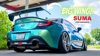 My 2022 BRZ gets BIG CARBON SPOILER (Suma Performance)