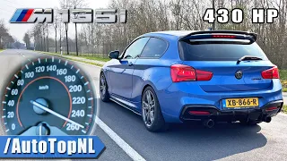 430HP BMW M135i F21 0-250 ACCELERATION & SOUND by AutoTopNL