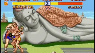 SNES Dhalsim TAS Street Fighter II