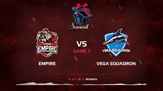 Team Empire против Vega Squadron, Первая карта, Квалификация на Dota Summit 8