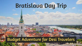 Summer in Europe - Bratislava | First Vlog | Exploring Slovakia