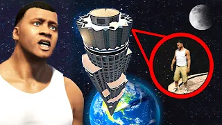 GTA 5 - der HÖCHSTE TURM ins WELTALL!!