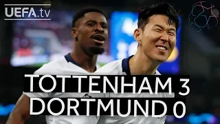 TOTTENHAM 3-0 DORTMUND #UCL HIGHLIGHTS