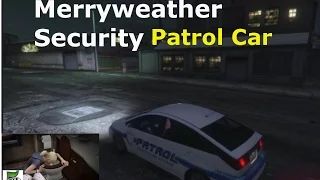 GTA V online -Merryweather Security Patrol Car How to Get it   Can we store it ?