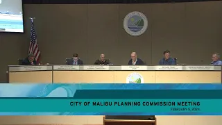 Planning Commission Regular Meeting - February 5, 2024