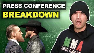 UFC 246: McGregor vs Cowboy Pre-fight Press Conference BREAKDOWN
