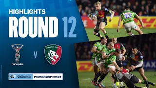 Harlequins v Leicester - HIGHLIGHTS | Nail-Biting Finish! | Gallagher Premiership 2023/24