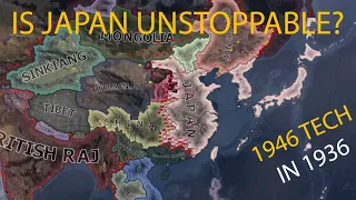 HOI4 Timelapse - What if Japan had everything researched in 1936?