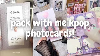 ✨🍥 packing kpop photocards! #34 [asmr] (tiktok compilation) | minsbymon