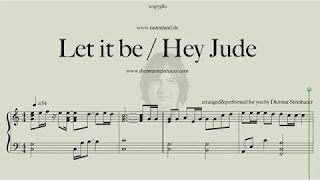 Let it be / Hey Jude  -  The Beatles for Easy Piano