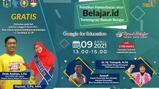 Pelatihan Pemanfaatan Akun "belajar.id" Terintegrasi Rumah Belajar (Batch#04)