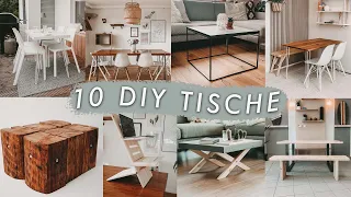 Die 10 besten DIY Tische für drinnen und draußen einfach selber bauen | EASY ALEX