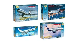 Моя коллекция моделей советских и российских самолетов