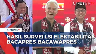 Hasil Survei Elektabilitas Anies, Ganjar, dan Prabowo yang Digelar LSI serta Indikator Politik