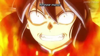 God Makoto Vs Dragon Slayer Sofia & Lancer Full Fight | Tsuki ga Michibiku Isekai Douchuu Episode 12