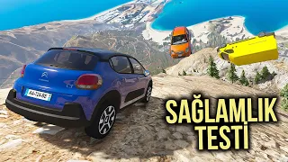 Citroen Ailesi Arabalar Sağlamlık Testine Giriyor !!! Örümcek Abi ile GTA 5