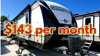 Cruiser Radiance Ultra Lite 25RL Travel Trailer | $143 per month