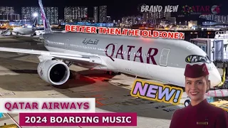 QATAR AIRWAYS 2024 New “The Ascent” Boarding Music! Better than the old one? Try listen it!!