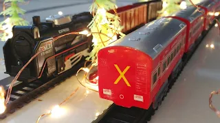 Centy Toys Train Christmas special| Indian passenger train in snow | Railking Classic Train