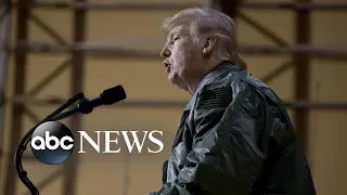 Trump's surprise visit to troops in Iraq