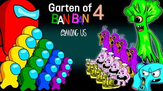 TALL VICTOR's (Garten of Banban 4) VS 어몽어스 | AMONG US ANIMATION