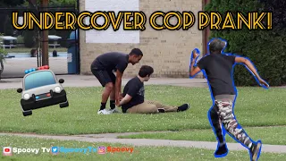 "UNDERCOVER COP PRANK IN THE HOOD!” I ACTUALLY ARRESTED SOMEONE!***