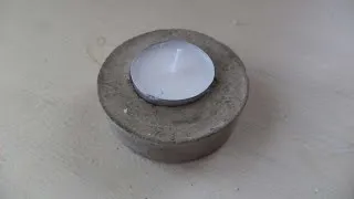 How To Make Concrete Candle Holders - DIY Home Tutorial - Guidecentral