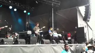 Me playing Ode to Viceroy with Mac Demarco at ACL