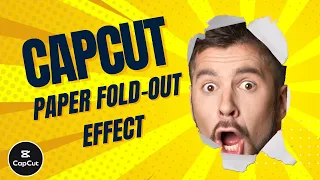 How to Create Paper Fold-Out Effect in CapCut! 🌟✂️ | Quick Tutorial
