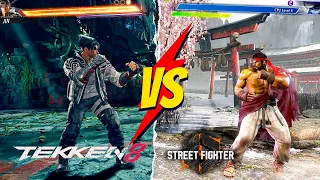 TEKKEN 8 VS STREET FIGHTER 6 Graphics And Game Play Comparison