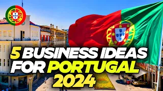 🇵🇹 | 5 | Small Business Ideas | Portugal 2024  | Profitable Small Business Ideas for Portugal 2024