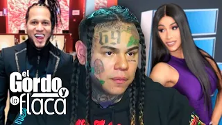 "Tremendo lambón", así califica Tekashi 6ix9ine a El Alfa y también habla de Cardi B | GYF