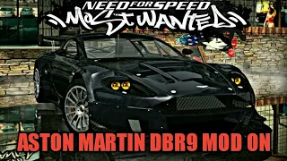 NFS Most Wanted | Aston Martin DBR9 Mod On | Tutorial | Gameplay