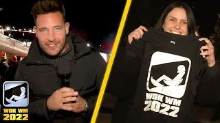 Marc Eggers unterwegs im Publikum bei der TV total WOK WM 2022