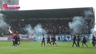 Shkupi - Shkëndija, çka ndodhi sot gjatë dhe pas ndeshjes në Çair