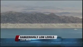 Lake Mead hits dangerously low water levels