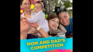 Mom and dad’s competition | KAMI | Iya Villania and Drew Arellano compete with each other trying