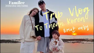 Vlog from Korea: A Beach Trip with friends  (Taean city) [ENG/RUS/KOR SUB]