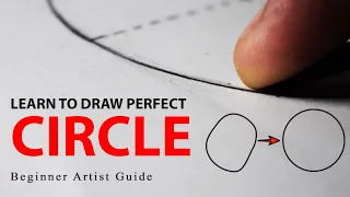 HOW TO DRAW A PERFECT CIRCLE || Beginner Artist Guide || AbhiArt Creation