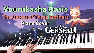 Vourukasha Oasis ｢The Caress of Three Mothers｣ Sumeru OST - Genshin Impact [Piano Cover]