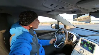 как работает Chevrolet Volt при минусовой температуре
