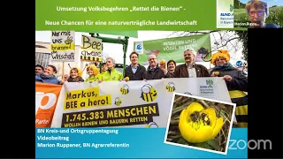 Mitschnitt LIVE: Was hat das Bienen-Volksbegehren gebracht?