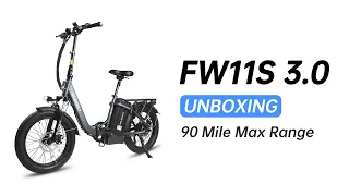 Wildeway FW11S 3.0 Electric Bike Unboxing|90 Mile Max Range#ebike#electricbike#bicycle#unboxing