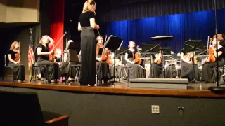 Symphony Orchestra warming up