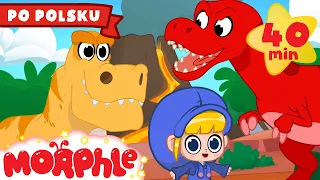 Dinozaury tu i tam ❣️ Magiczny stwór Morphle ❣️ Zabawne bajki dla dzieci po polsku