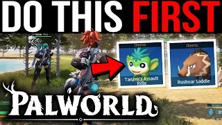 Palworld - DO THIS FIRST! Beginner Guide